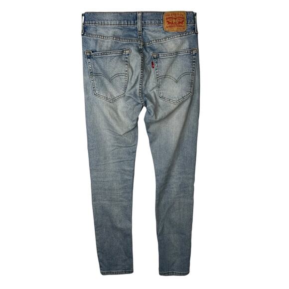 Levi’s 512 Slim Taper Jeans Stretch Denim Light Wash Mens 31x30 Tag 31x32 - Picture 2 of 7